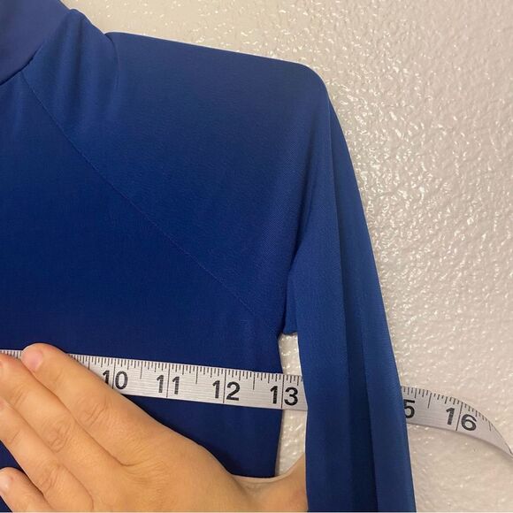 WEISSMAN Dance lyrical costume blue ON THE NATURE OF DAYLIGHT 12286 MC child - Picture 8 of 12